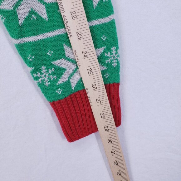 The Grinch Merry Grinchmas Knit Ugly Christmas Crewneck Sweater Large Dr. Seuss - Picture 6 of 16